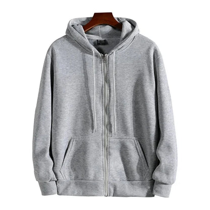 Men's Tracksuit Fashion Daily Sweatshirts Men Single Piece Sweatshirt Sports Pants and Sportswear Zip Up Hoodies Hoodie Cardigan
