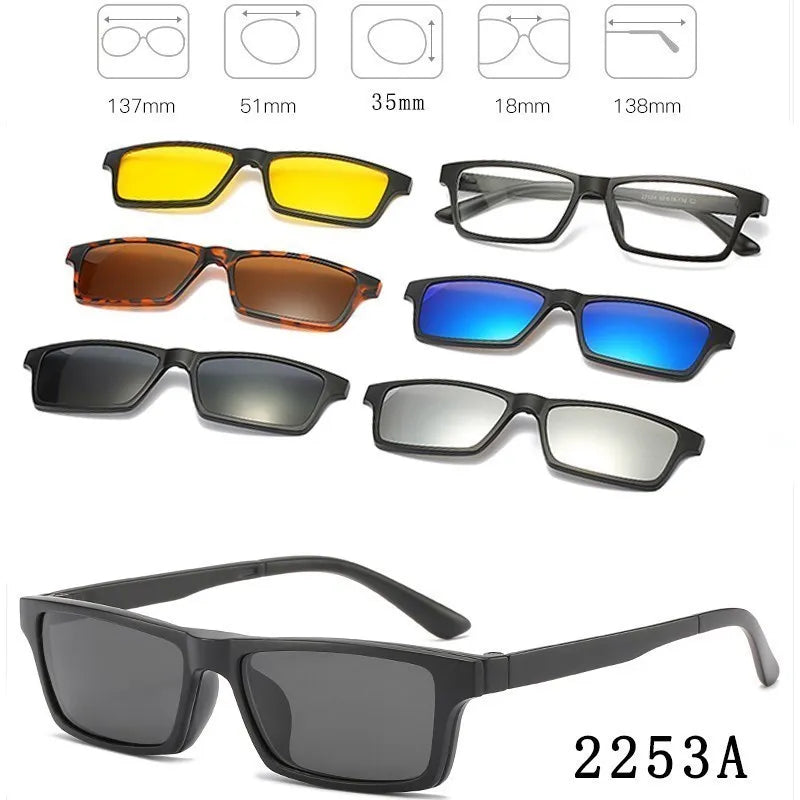 Sunglasses Clip Magnet Clip on Sunglasses  Clip on Sun Glasses Frame