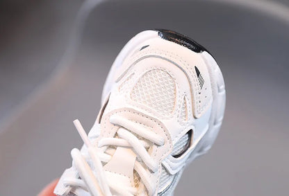 Children's Sports Casual Shoes for Boys and Girls Breathable Mesh Running Shoes Kids Basketball Shoes Lightweight Comfortable