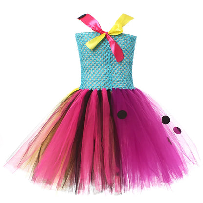Kids Girls Tutu Dresss Halloween Cosplay Costume Carnival Party Boy Costume Witch Fancy Clothes Halloween Gifts for Children