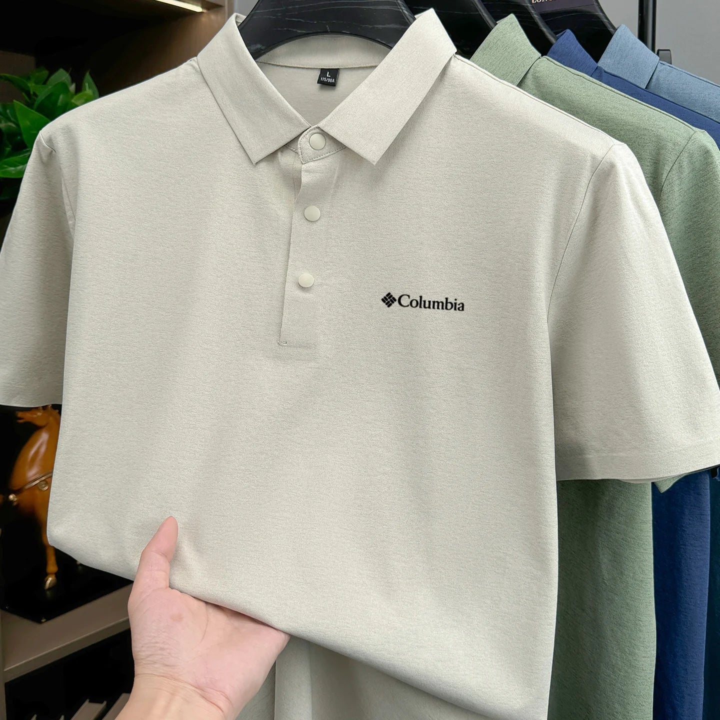 2026 Men's Summer Casual Polo Shirt Business Polo