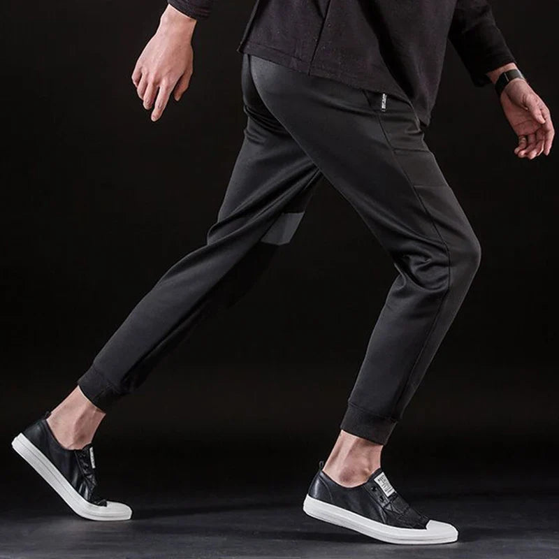 Genuine Leather Black White Shoes Men Casual Shoes Soft Flat Brand Cow Leather Cool Street Young Male Footwear D237
