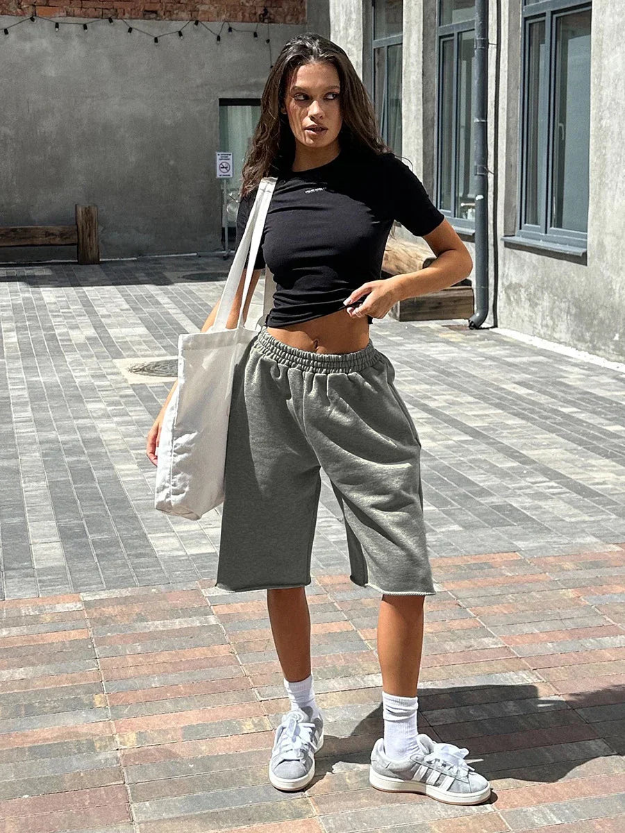 100% Cotton Casual Shorts  Women's Soft Breathable & Stylish for Everyday Wear Shorts  Couple Pants Summer Shorts