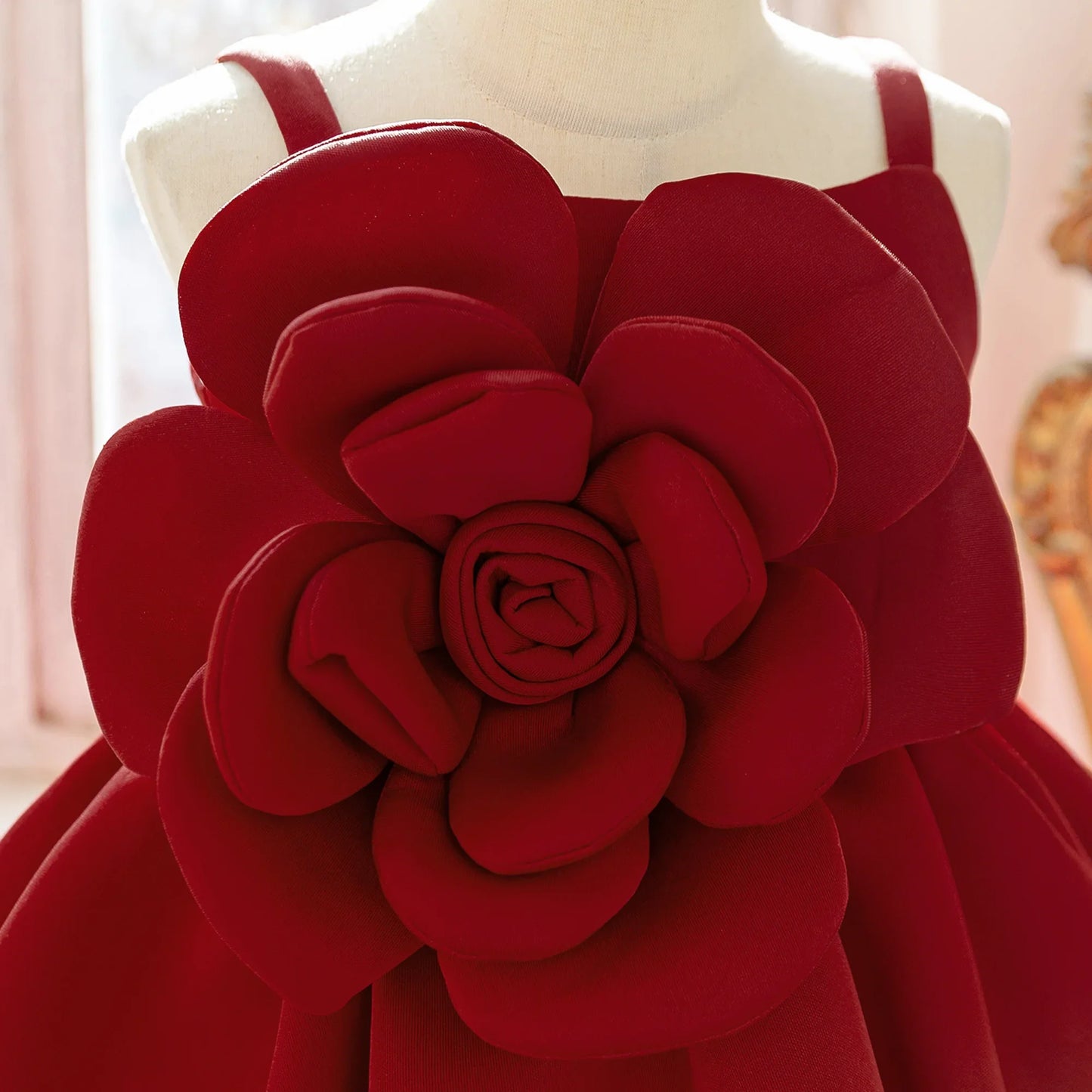 Vestido de verão com flores para festa de casamento para meninas, elegante, para damas de honra, aniversário, princesa, baile de formatura, fantasias de Natal para meninas