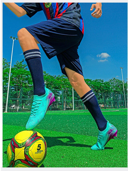 New Men's Football Boots Non-Slip Soccer Shoes Cleats Training FG Top Quality Sneakers Wholesale Drop Shipping Unisex Adult