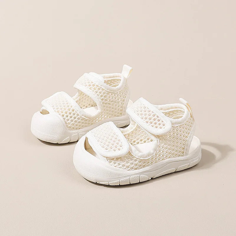 Baby Boy Sandals 2025 Summer Toddler Shoes Baby Girl Soft Flexible Sandals Newborn Infant Outdoor First Walkers