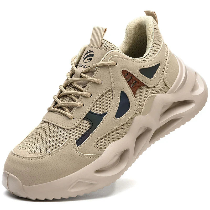 Lightweight Safety Shoes Men Work Shoes Steel Toe Cap Working Boots Sneakers Man Anti Puncture Breathable Sport Work Shoes