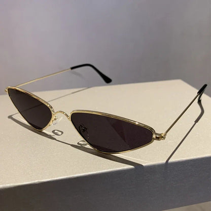 Vintage Triangle Sunglasses Men Stylish Retro Ocean Lenses Women