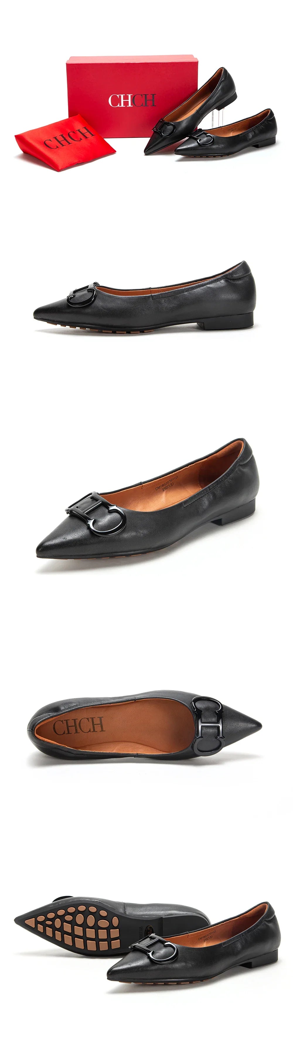 Women's Flats Simple Solid Coloured Classic Fashionable Style Pointed Toe Suitable for Business Office Comfortable For Girls