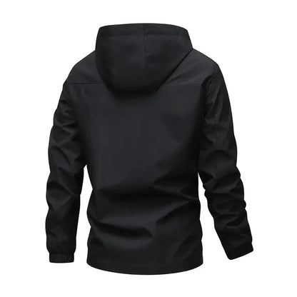 Solid Versatile Hiking Ventilation Coat Man  New Fashion Windproof Coat Leisure Man Spring Autumn Outdoors Motion Jacke