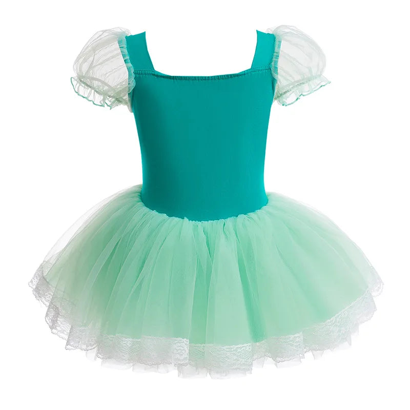 Girl Ballet Dancing Dress Party Fancy Sequined TUTU Dress Princess Girl Clothes Baby Girl Stage Shows Party Costumes