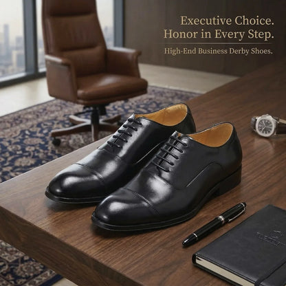 Men's Dress Shoes New Designer Formal Business and Wedding Oxford Shoes