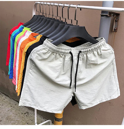 2026 Summer Men's Swimwear Swim Shorts Trunks Beach Board Shorts Swimming Pants Mens Running Sports Surffing Shorts Male M-5XL