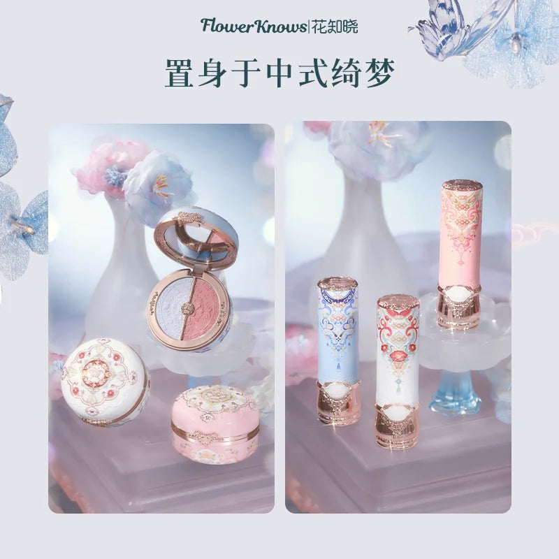 Gift Box Makeup Set Little Angel Full Box Lip Glaze Blusher Shell Jewelry Flower Know Birthday Gift Kit