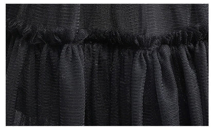 1-6 Years Children Dress For Girl Costume 2023 New Vestidos For Kids Birthday Party Dresses Black Halloween Cosplay Costumes