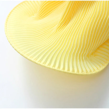 Women Romantic Yellow Halter Maxi Dress Ribbed Knit Ruffled High-slit Slim-fit Vestido 2026 Lady New Spring Trendy Fashion Robes