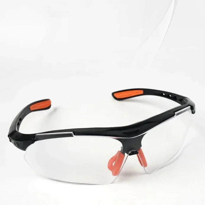 1/6PCS Safety Goggles Eye Glasses for Cycling Working Women Men Clear Eye Sand Prevention Anti-Splash Wind Dust Proof Eyewears