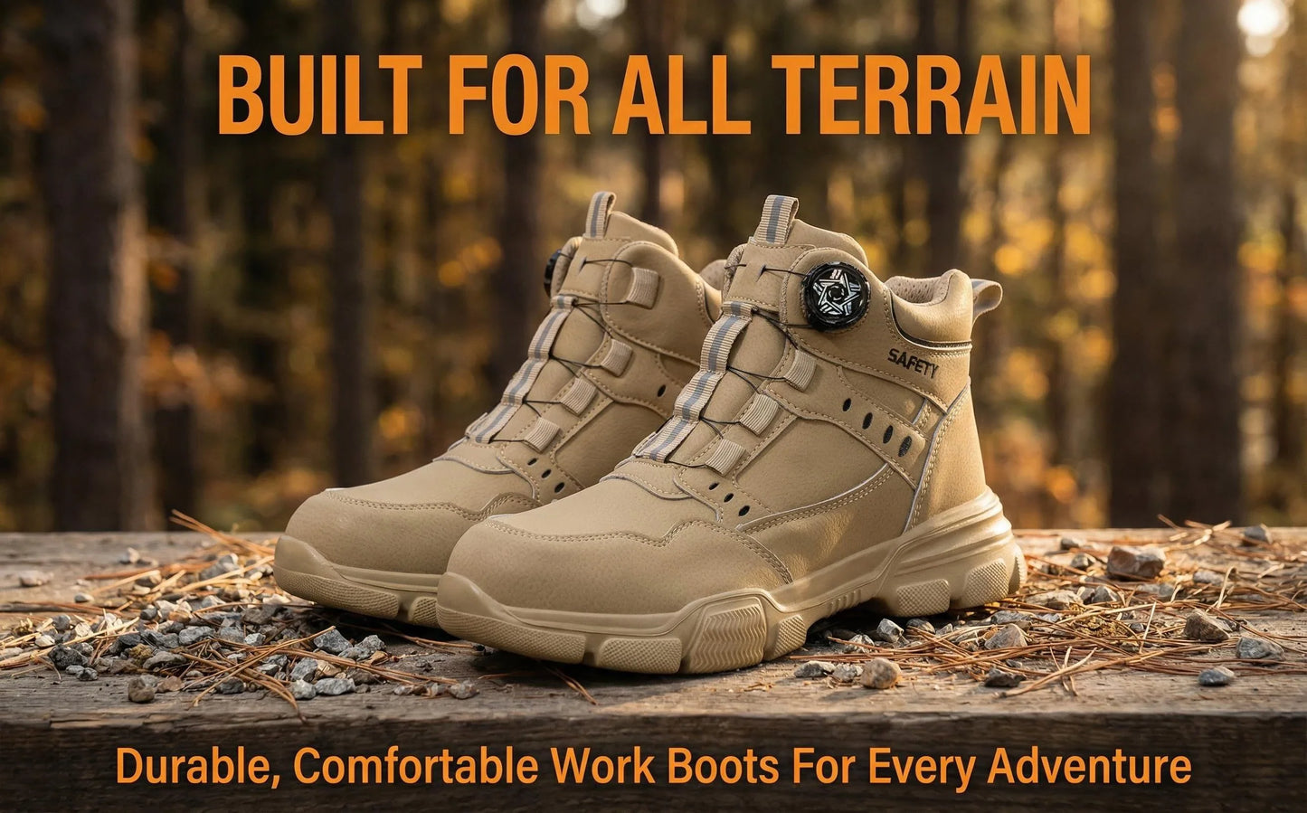 Men's Safety Shoes Men's Work Shoes Breathable Slip Resistant Steel Toe Anti-Puncture Shoes Man Fashion Men Sport Shoes