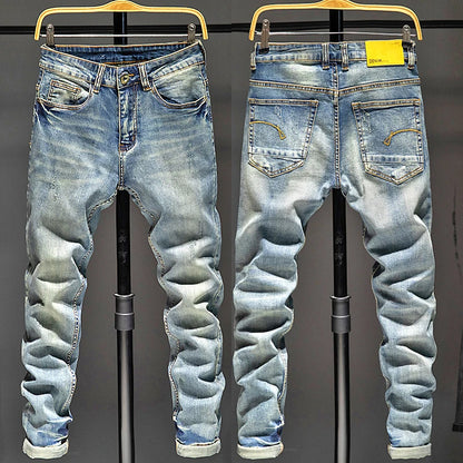 Black Jeans Men Streetwear Cargo Pants Men Jean Homme Slim Baggy Mens Jeans Denim Trousers For Men Korean Fashion Men Clothes
