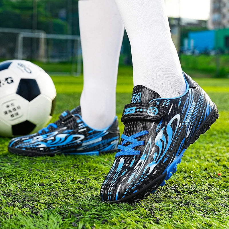 Kids Professional Soccer Shoes Indoor Men Football Field Boots Original Football Shoes TF/AG Society Cleats Grass Training Fast