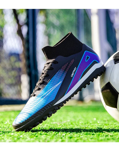 New Men Soccer Shoes Cleats Football Boots Professional Women Unisex Ultralight Match Grass Futsal High-quality TF/FG Sneakers