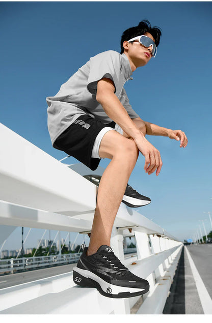 Novos Tênis de Corrida Masculinos Leves Respiráveis Resistentes ao Desgaste Macios para Academia Caminhada Sapatos de Corrida Confortáveis para Maratona Esporte Masculino