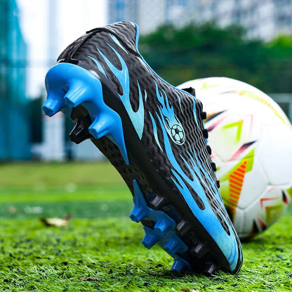 New Kid Match Boys Professional Football Boots Sneakers Soccer Shoes Comfortable Outdoor Match Non-Slip Sports Shoes Unisex