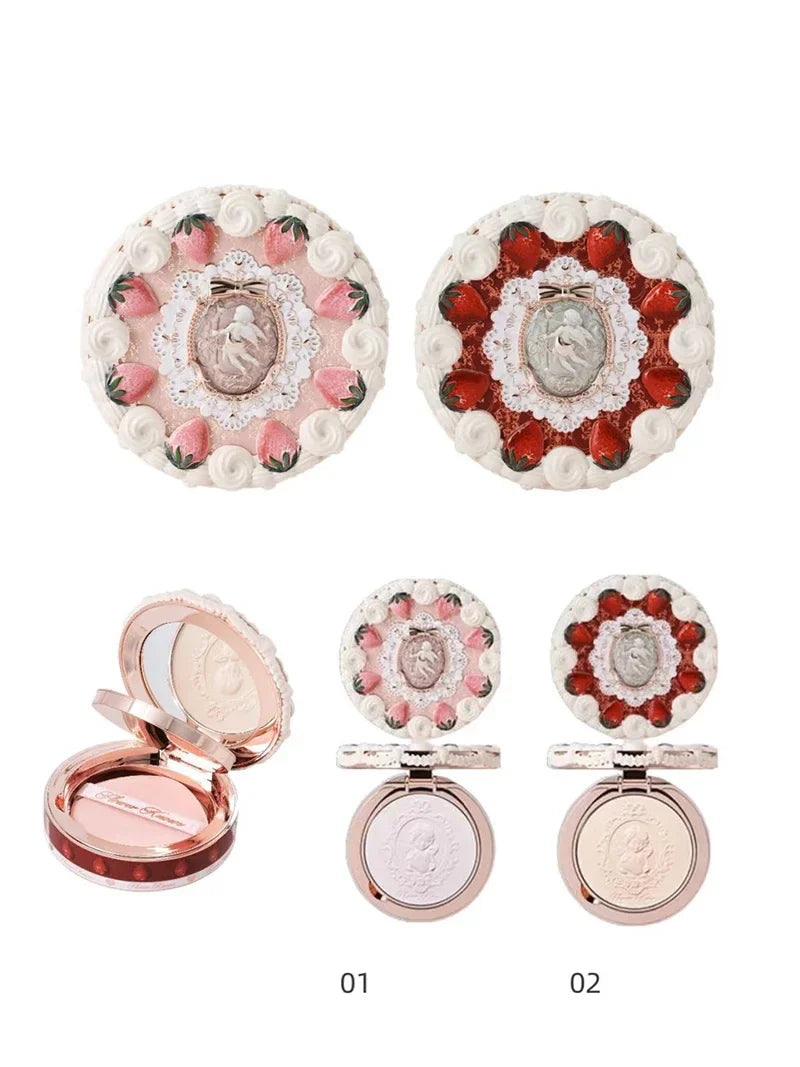 Strawberry Cupid Box Collection Make Up Sets Cosmetics Full Set Palette Pressed Powder Blush Lipstick Mystery Box