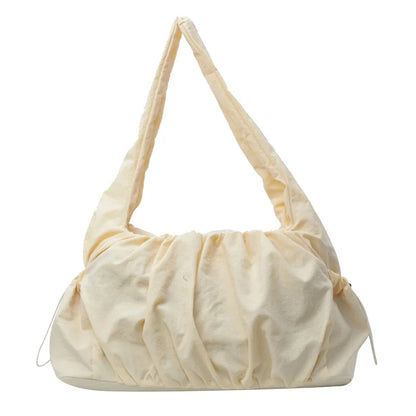 Hot Selling Fashion Nylon Pleated Women's Crossbody Bag 2026 New Casual Trend Versatile Large Capacity Tote Women's Shoulder Bag