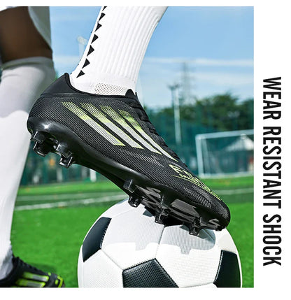 Soccer Cleats for Mens Professional Football Boots Turf Soccer Shoes Indoor/Outdoor Low-top Sneakers Zapatos De Fútbol