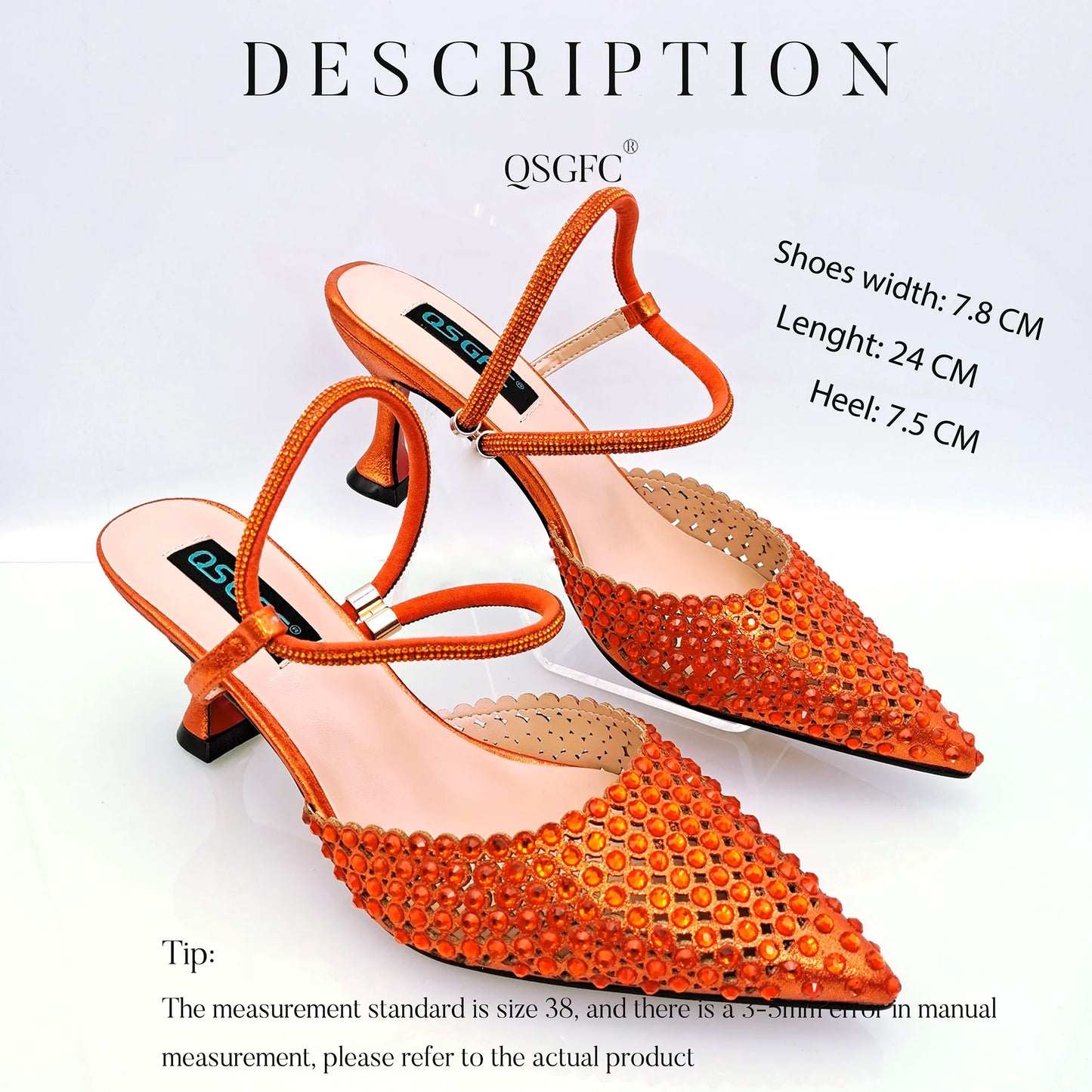 Navy Blue New Design Envelope Matching Shoulder Bag & High Heels Set Nigerian Fashion Ladies Party Daily Commute Shoes Bag