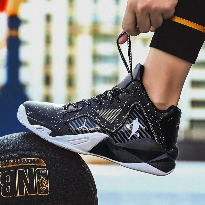 Outdoor Boys Basketball Sneakers Breathable Comfortable New Kids Brand Basketball Shoes Children Sport Shoes Girls Gym Shoes