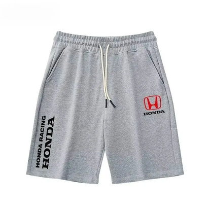 2025 Summer New Cycling Sweatpants Trendy Sweatpants Honda Men's and Women's Shorts Motorcycle Enthusiasts Five-point Shorts HRC