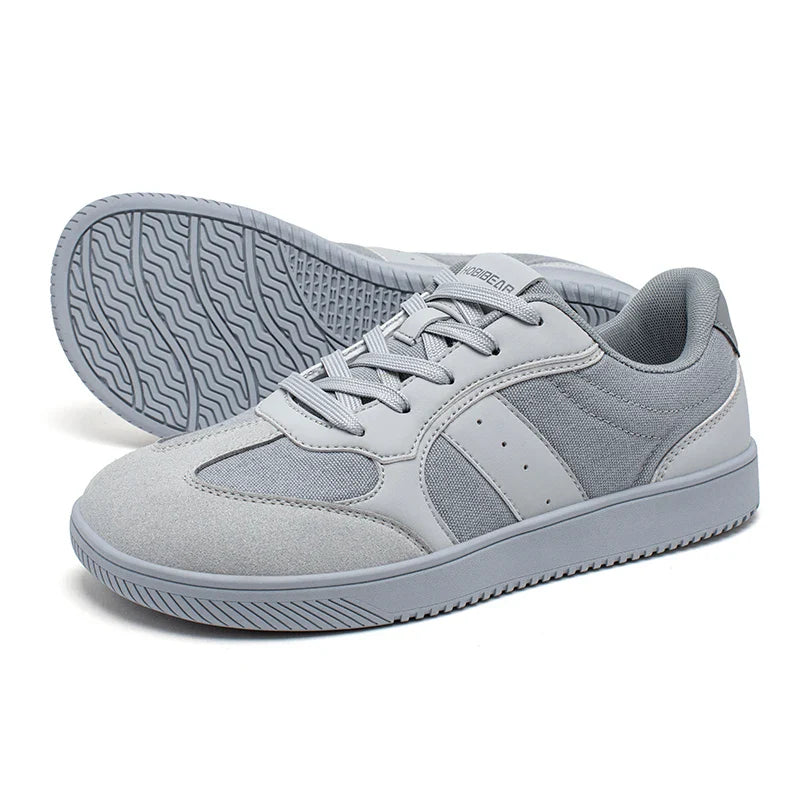Unisex Barefoot Sneakers Wide Toe Minimalist Zero Drop Non Slip Shoes Lace Up Mesh Casual Sneaker