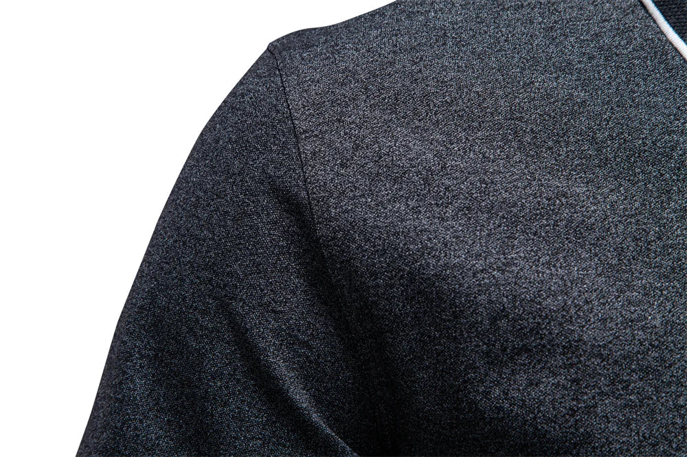 2026 Men's Cotton Blend Polo Shirts Short Sleeve Zippered Soft Breathable Lightweight Casual Solid Color Polo Shirt for Men