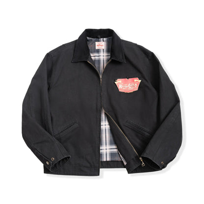 Retro Interstellar Same Style J001 Jacket Canvas Detroit Hunting Jacket Heavyweight Pocket Work Jacket Lapel Collar Coat