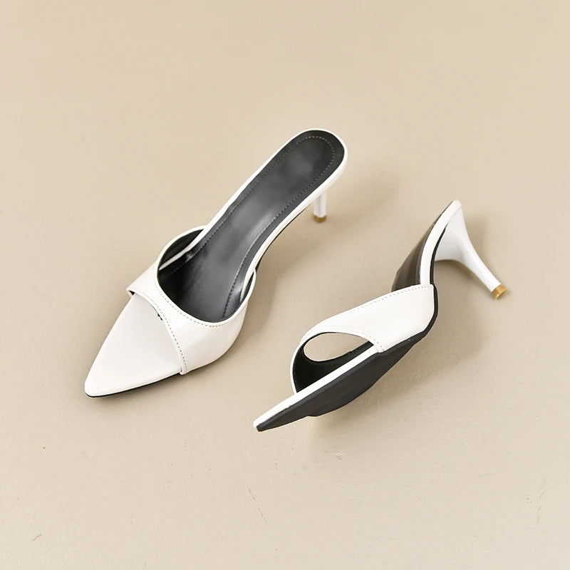 Women's High Heels Summer Women Fashion Classic Pointy Open Toe Stiletto Heels Sexy Women's Party Women's Sandals