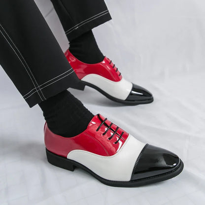 Sapato Social Masculino De Couro Azul De Alta Qualidade Bico Fino Elegante Sapatos De Casamento Masculino Baixo Decotado Para Festa Sapatos Formais Masculinos