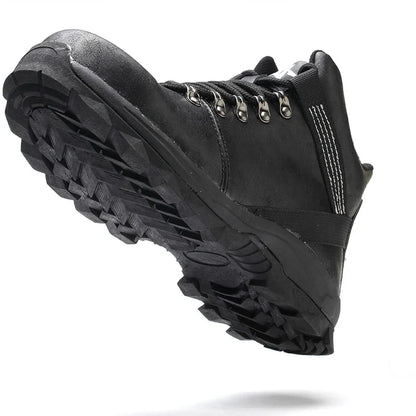 Safety Shoes Men Lightweight Sneaker Steel Toe Cap Shoes Anti-smash Puncture-Proof Work Safety Shoes Protective Boots Work Shoes