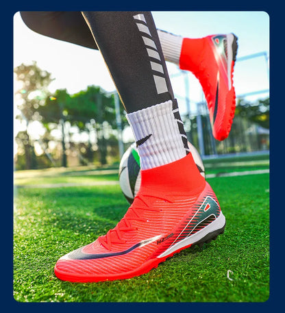 Quality Soccer Cleats for Men Soccer Shoes Society Boys Football Boots Male Football Shoes Sneakers Unisex Soccer Boots