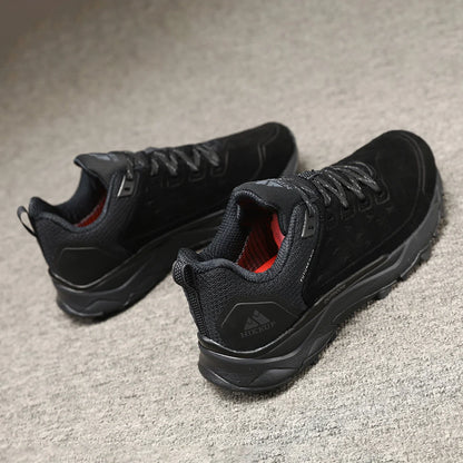 Latest Men's Hiking Shoes Wear-resistant Non-slip Outdoor Sneaker Rock Climbing Trekking Hunting Men Sports Suede Leather