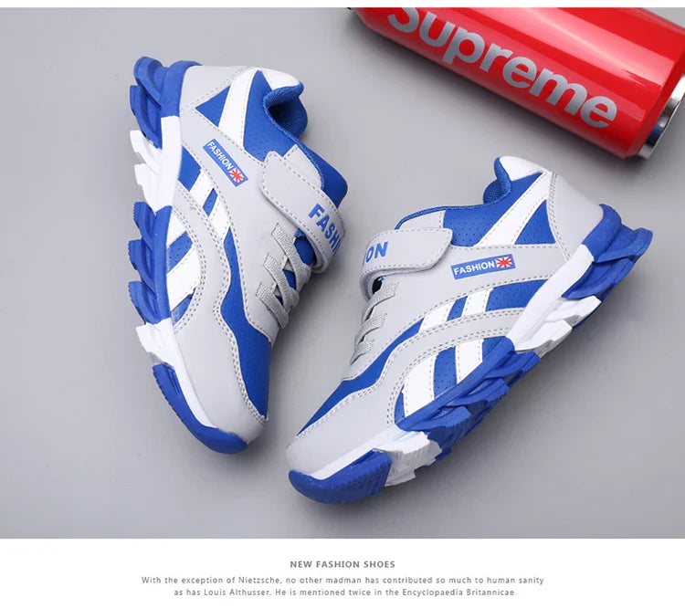 Kids Basketball Shoes for Boys Non-Slip Outdoor Sports Running Sneakers Breathable Children Casual Training Fashion Shoes