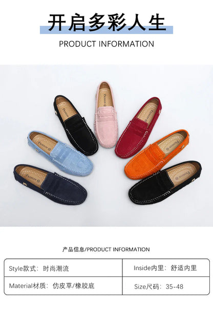 2025 Novos Sapatos Gorro Feitos à Mão Masculinos de Luxo Leve Estampa Crocodilo Tendência Mais Fácil de Combinar Slip-On Loafers Preguiçosos Sapatos da Moda para Dirigir Masculinos e Femininos
