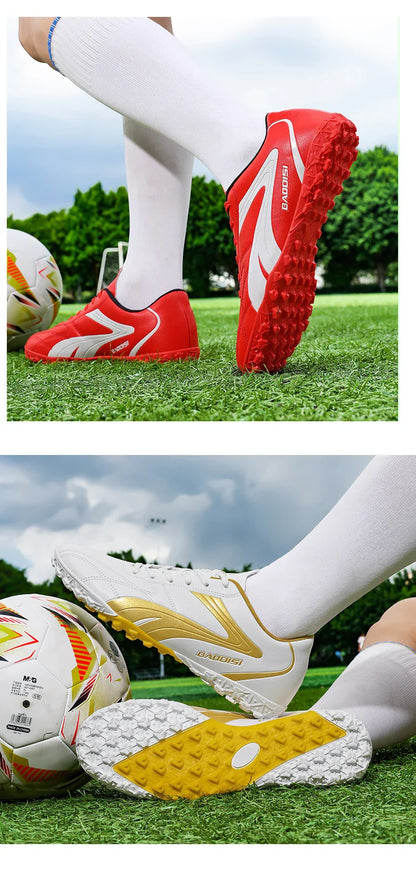 Mens Soccer Shoes Women Adults Society Football Cleats Ultralight Training Soccer Sneakers Outdoor Professional Football Boots