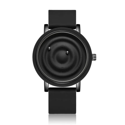 Personalized fashionable floating magnetic pointer free ball bearing creative simple waterproof quartz watch student women men