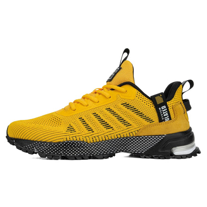 Running Shoes For Men Lightweight Sneakers Man Designer Mesh Sneaker Lace-Up Male Breathable Sports Tennis Shoe