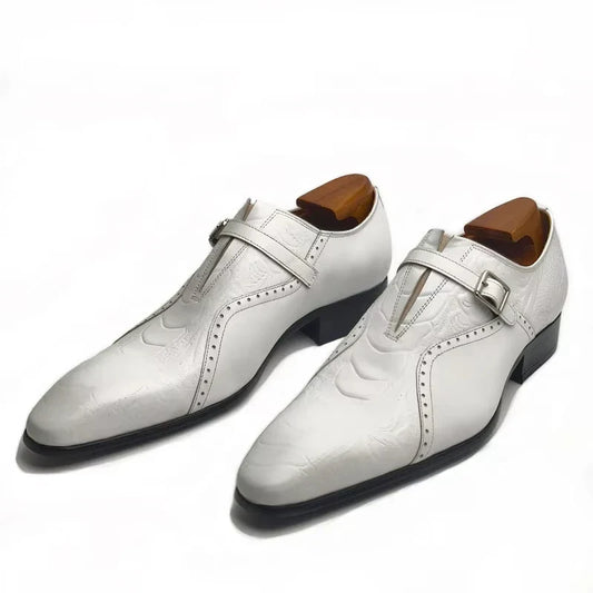 Men's Genuine Leather Loafers Soft & Comfortable Formal Shoes for Office, Wedding, Party Spring & Summer Dress Shoes | Hot Sale
