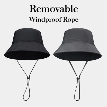 Big Head Man Large Size Bucket Hats Boy 60-63cm Plus Size Summer Fisherman Cap