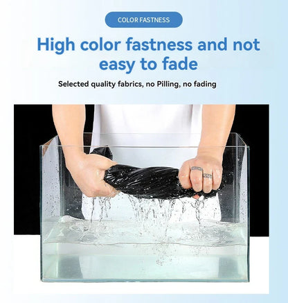 Summer Ice Silk Men Quick Drying Breathable Casual Pants Comfortable Loose Large Size High Elastic Outdoor Running Sports Pants