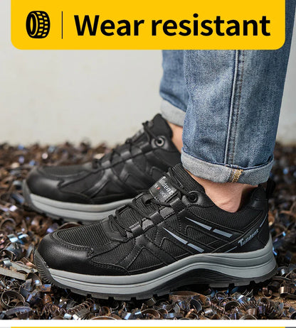 Safety shoes, anti-smashing and anti-puncture work shoes, insulated shoes, men's protective boots, men's shoes